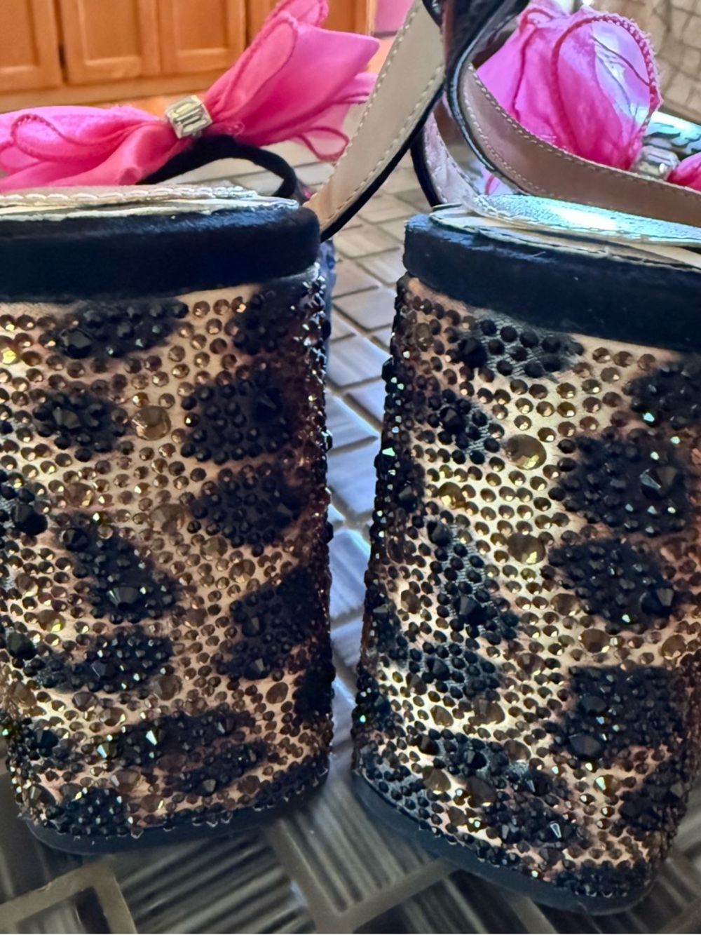 BETSEY JOHNSON Palloma Ankle Strap Platform Heels. Adorable!! 🥰 - Picture 8 of 8